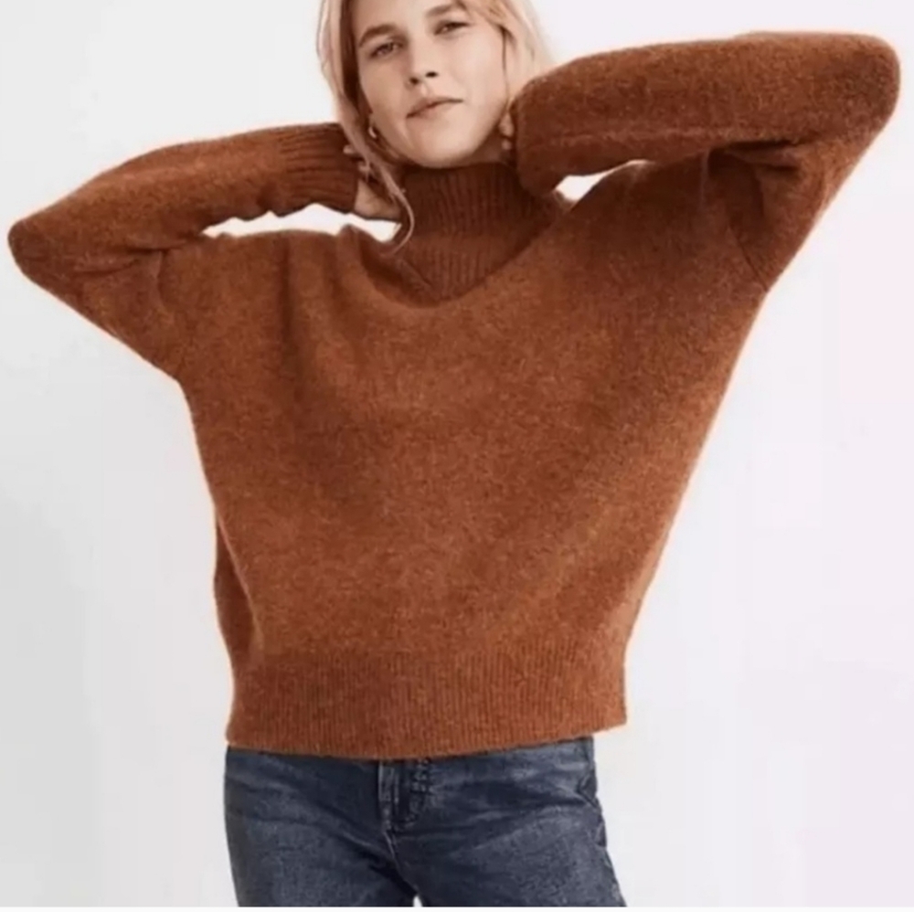 Madewell Pullover in Cumin